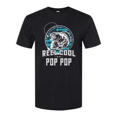 Fathers Day Tee Reel Cool Pop Pop Fishing Softstyle® CVC T-Shirt