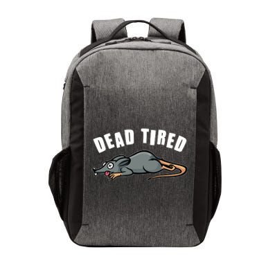 Funny Dead Tired Dead Rat Mouse Vector Backpack