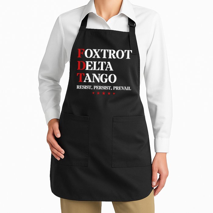 Foxtrot Delta Tango  Antitrump Apron