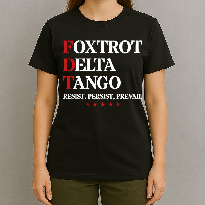 Foxtrot Delta Tango  Antitrump T-Shirt