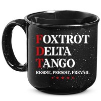 Foxtrot Delta Tango  Antitrump 15oz Campfire Ceramic Mug
