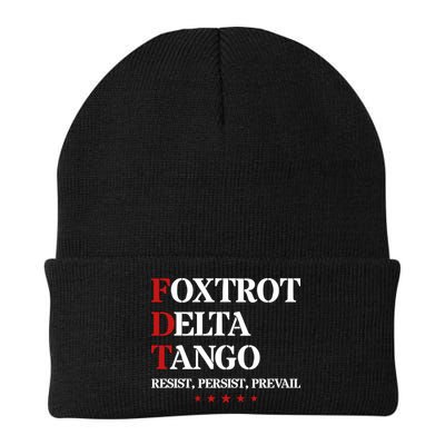 Foxtrot Delta Tango  Antitrump Beanie
