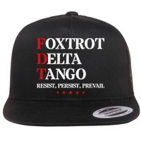 Foxtrot Delta Tango  Antitrump Flat Bill Trucker Hat