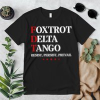 Foxtrot Delta Tango  Antitrump Premium T-Shirt
