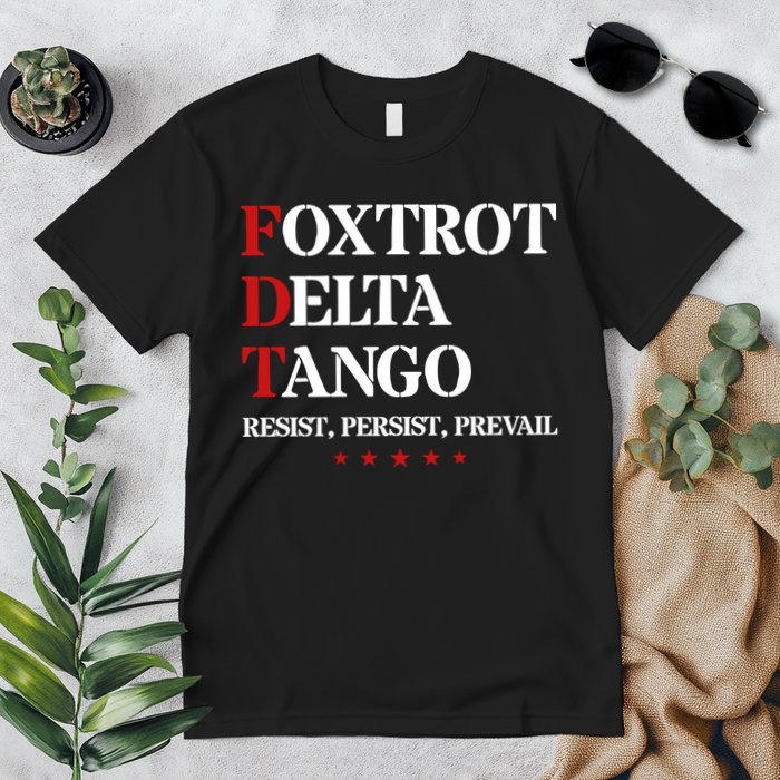 Foxtrot Delta Tango  Antitrump Premium T-Shirt