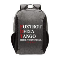 Foxtrot Delta Tango  Antitrump Vector Backpack