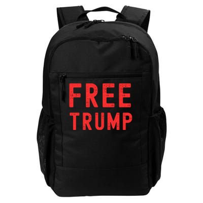 Free Donald Trump MAGA Conservative Daily Commute Backpack