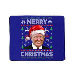 Funny Donald Trump Merry Christmas Family Ugly Xmas Gift Mousepad