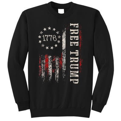 Free Donald Trump Republican Support Pro Trump Sweatshirt