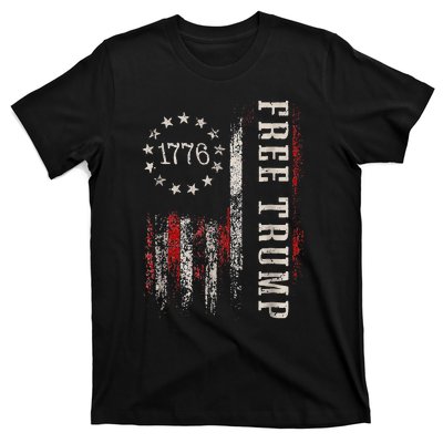 Free Donald Trump Republican Support Pro Trump T-Shirt