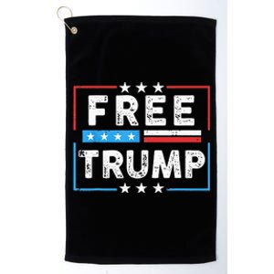 Free Donald Trump Republican Support Platinum Collection Golf Towel