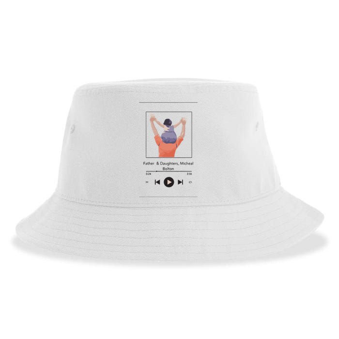 Fathers Day Tribute A Heartwarming Moment Of Fatherhood Sustainable Bucket Hat