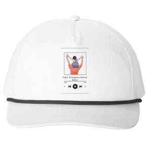 Fathers Day Tribute A Heartwarming Moment Of Fatherhood Snapback Five-Panel Rope Hat