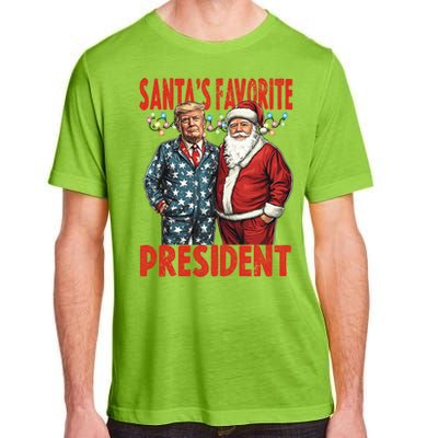 Funny Donald Trump SantaS Favorite President Humor Gift Adult ChromaSoft Performance T-Shirt