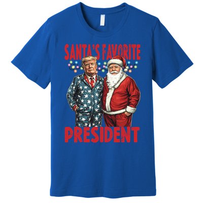 Funny Donald Trump SantaS Favorite President Humor Gift Premium T-Shirt