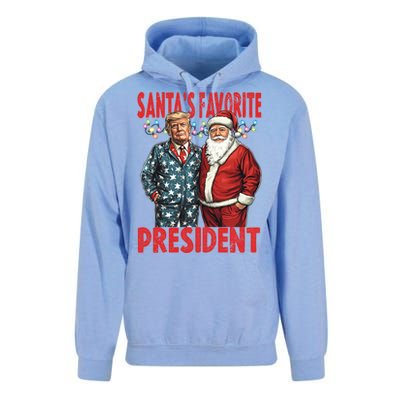 Funny Donald Trump SantaS Favorite President Humor Gift Unisex Surf Hoodie