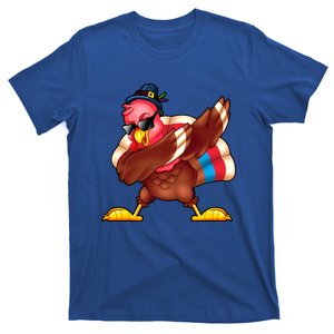 Funny Dabbing Turkey Day Thanksgiving Gift T-Shirt