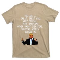 Funny Donald Trump Fathers Day Gag Gift Conservative Dad T-Shirt