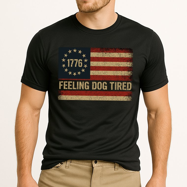 Feeling Dog Tired Fdt Anti Trump Cooling Performance Crew T-Shirt