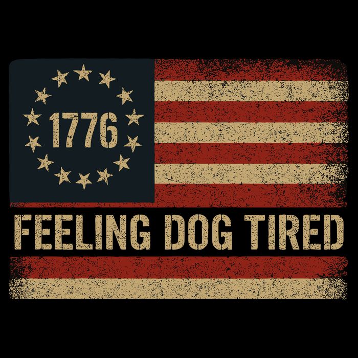 Feeling Dog Tired Fdt Anti Trump Impact Tech Backpack