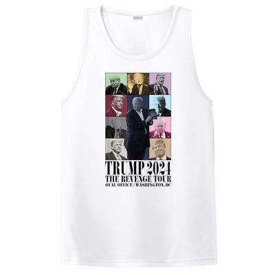 Funny Donald Trump The Revenge 2024 Ultra Maga PosiCharge Competitor Tank