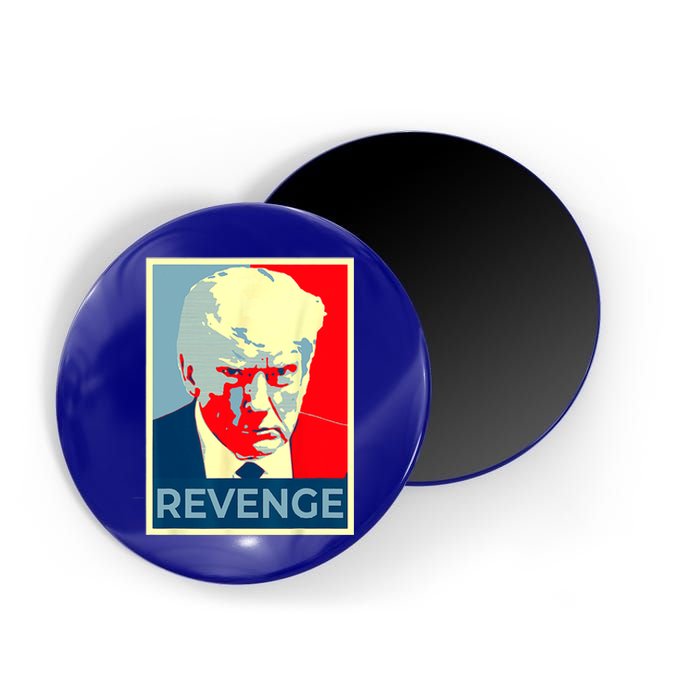 Free Donald Trump Mugshot Republican Revenge MAGA 2024 Magnet