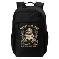 Foxtrot Delta Tango Social Club Only You Can Prevent Fascism  Daily Commute Backpack