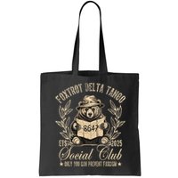 Foxtrot Delta Tango Social Club Only You Can Prevent Fascism  Bag