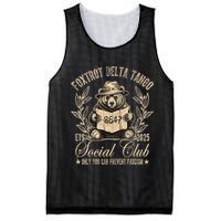 Foxtrot Delta Tango Social Club Only You Can Prevent Fascism  Mesh Reversible Basketball Jersey Tank