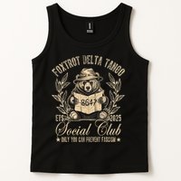 Foxtrot Delta Tango Social Club Only You Can Prevent Fascism  Tank Top