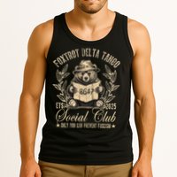 Foxtrot Delta Tango Social Club Only You Can Prevent Fascism  Tank Top