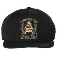 Foxtrot Delta Tango Social Club Only You Can Prevent Fascism  Wool Snapback Cap