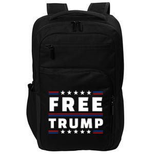 Free Donald Trump Republican Support Impact Tech Backpack