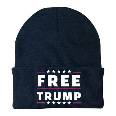 Free Donald Trump Republican Support Knit Cap Winter Beanie