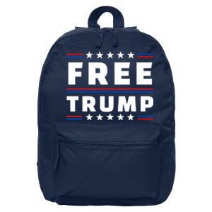 Free Donald Trump Republican Support 16 in Basic Backpack