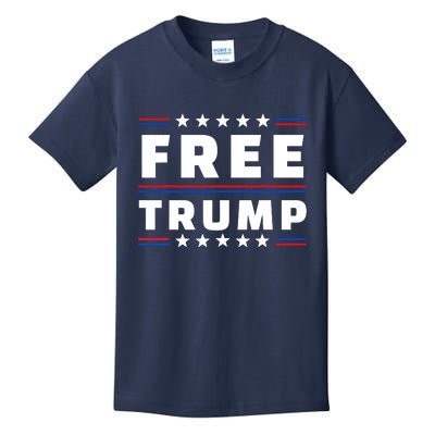 Free Donald Trump Republican Support Kids T-Shirt