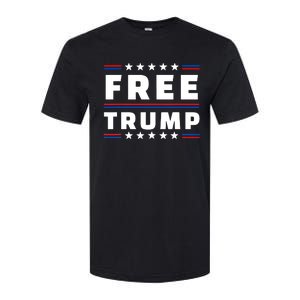 Free Donald Trump Republican Support Softstyle® CVC T-Shirt