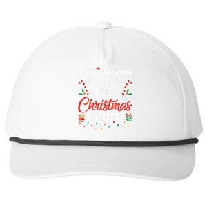 Funny Due To Inflation This Is My Ugly Christmas Sweaters  Snapback Five-Panel Rope Hat