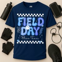 Field Day Trip Blue Team Color Game Competition Performance Shirt