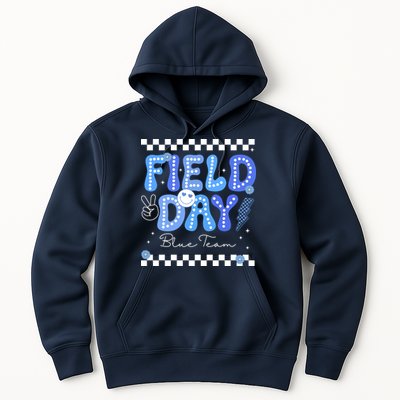 Field Day Trip Blue Team Color Game Competition Hoodie