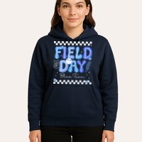Field Day Trip Blue Team Color Game Competition Hoodie