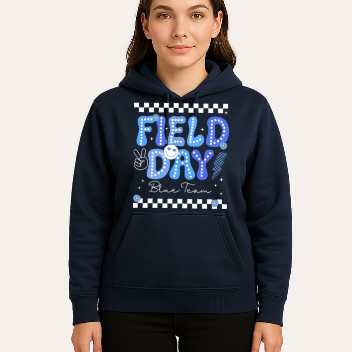 Field Day Trip Blue Team Color Game Competition Hoodie