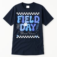 Field Day Trip Blue Team Color Game Competition Tall T-Shirt
