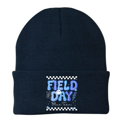 Field Day Trip Blue Team Color Game Competition Beanie