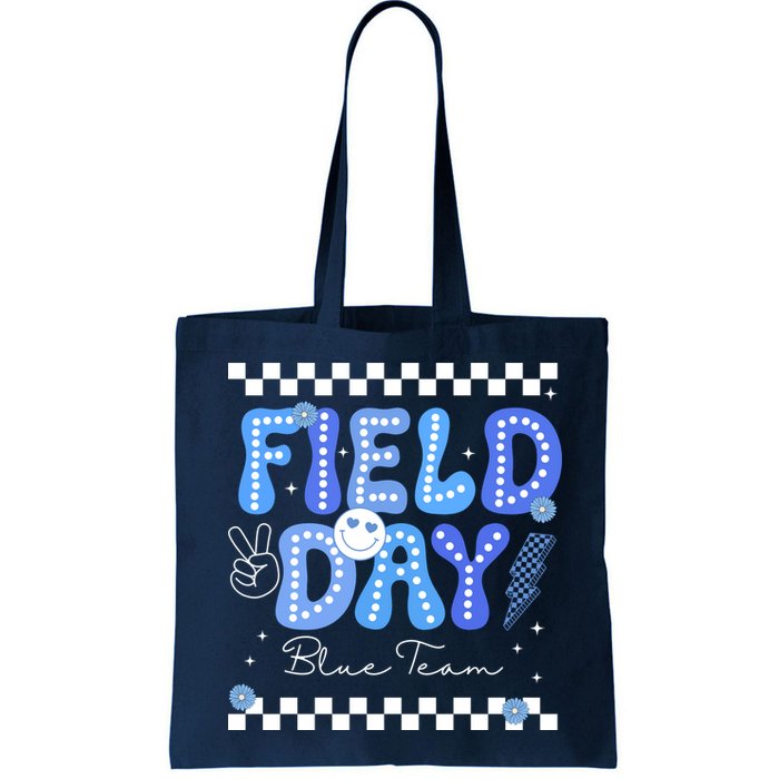 Field Day Trip Blue Team Color Game Competition Bag