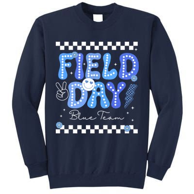 Field Day Trip Blue Team Color Game Competition Tall Sweatshirt