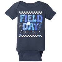 Field Day Trip Blue Team Color Game Competition Baby Bodysuit