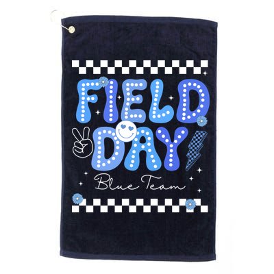 Field Day Trip Blue Team Color Game Competition Golf Towel