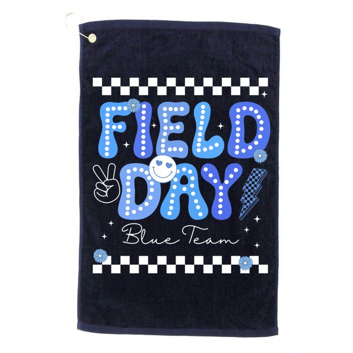 Field Day Trip Blue Team Color Game Competition Golf Towel