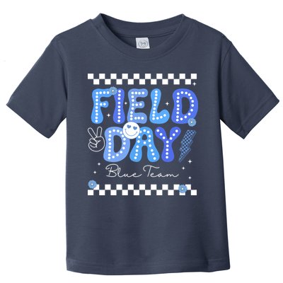 Field Day Trip Blue Team Color Game Competition Toddler T-Shirt